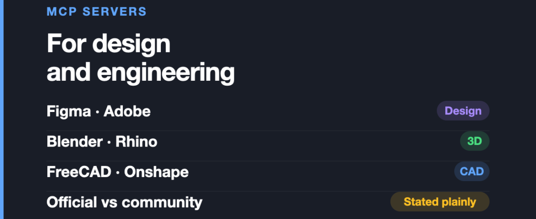 MCP Servers for Design & Engineering