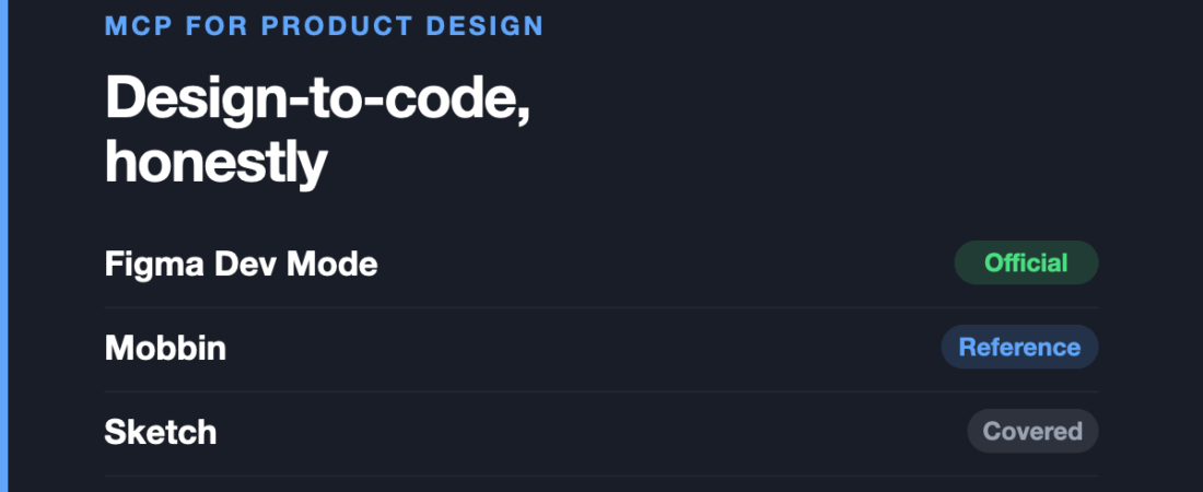 MCP Servers for Product Design