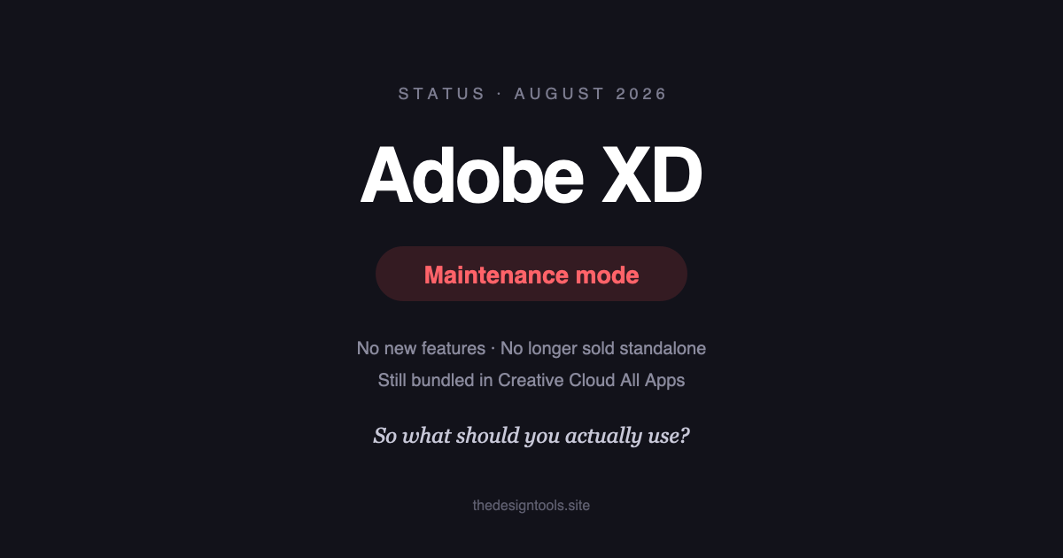 Adobe XD Is Discontinued: What Now?