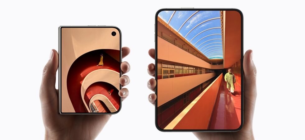 iPhone Fold Unfolded Display Sizes