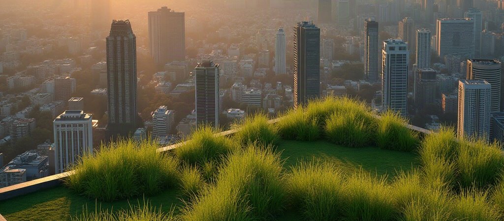 Urban Green Rooftop Terrace