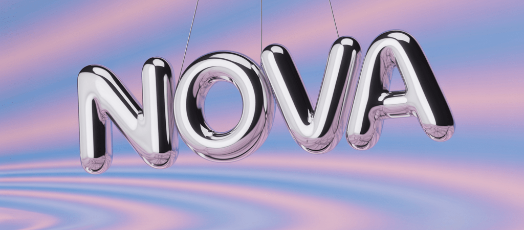 Y2K Chrome Logo Revival