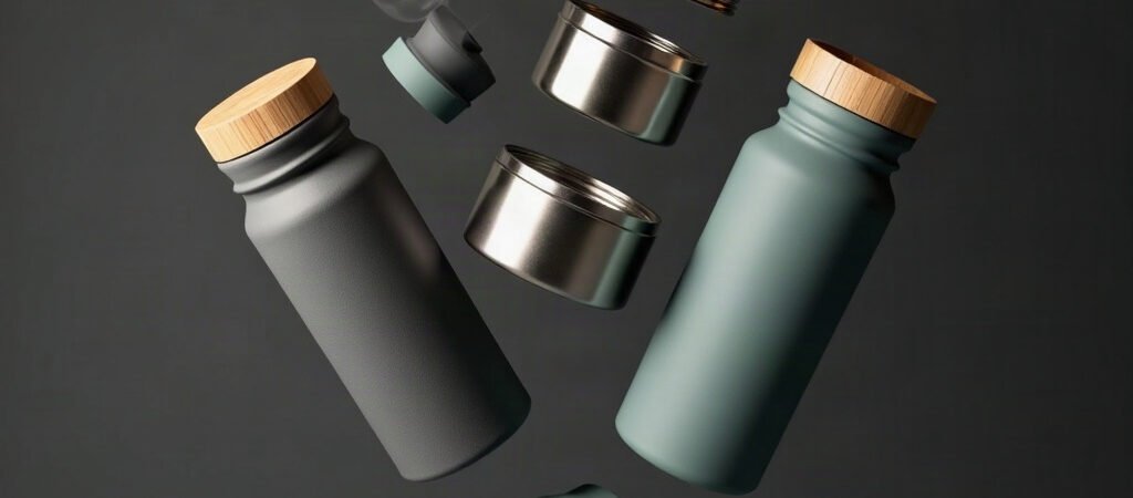 Exploded Sustainable Bottle Diagram