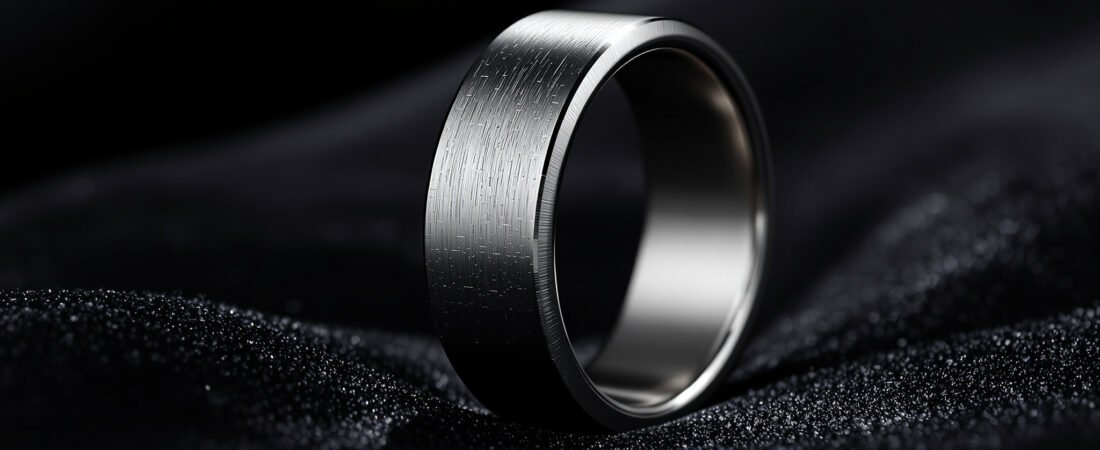 Titanium Smart Ring Detail