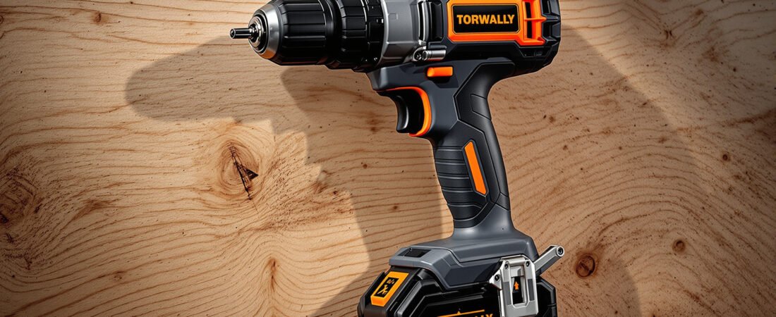Rugged Cordless Power Drill