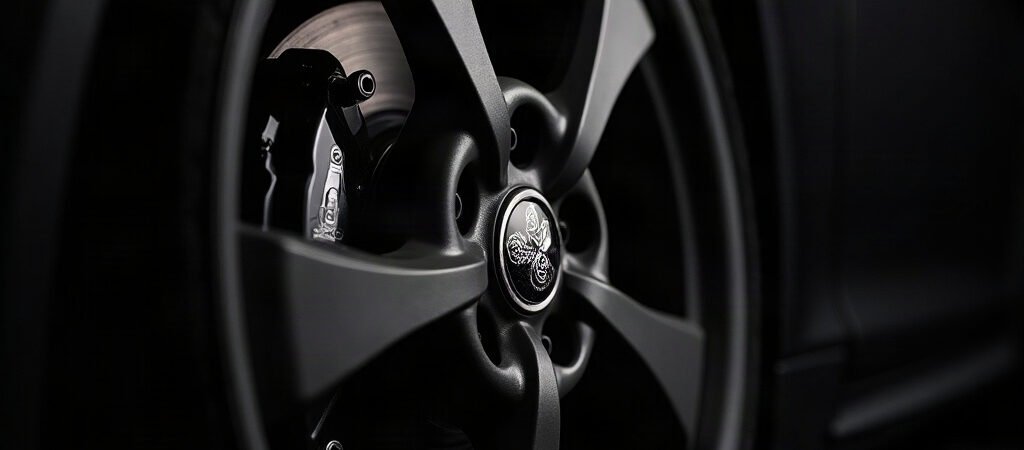 Alloy Wheel and Brake Caliper Detail