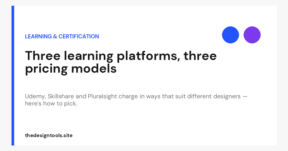 Udemy vs Skillshare vs Pluralsight: Which Subscription Is Worth It?
