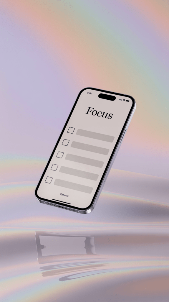 Three checkboxes and a heading — task apps stripping away every feature that isn't the task itself.