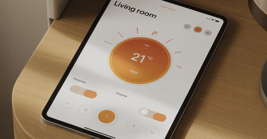 Smart Home Control Panel UI